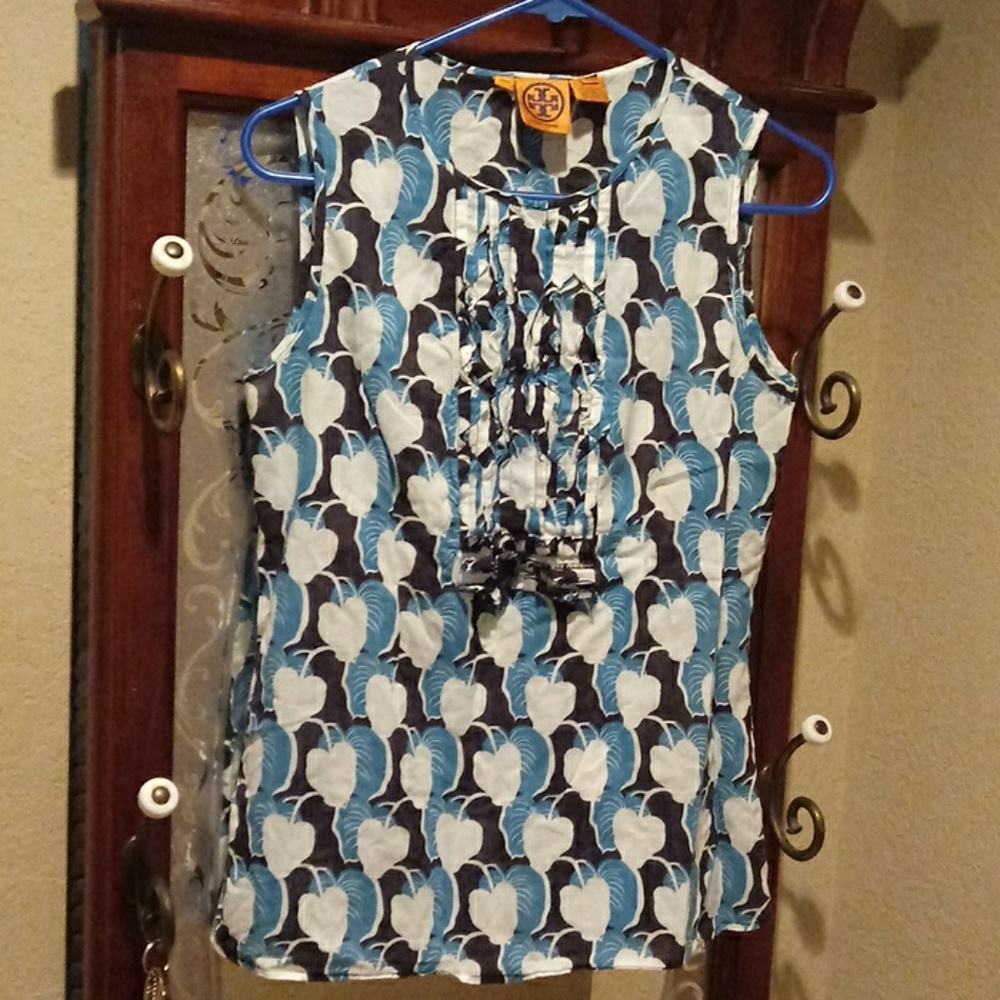 Tori Burch 100 % cotton top